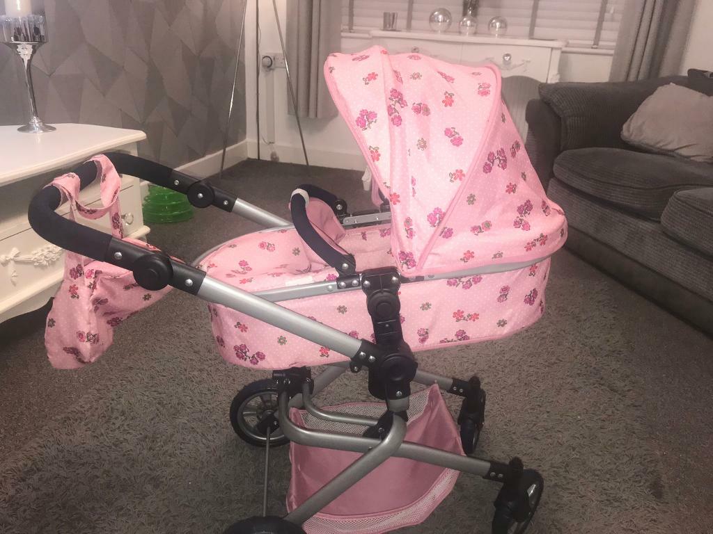 roma twirl dolls pram